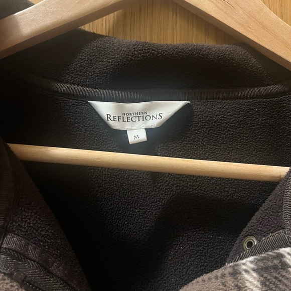 Northern Reflections Brown Fleece Jacket - Picture 2 of 2